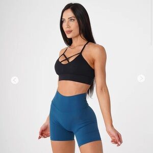 NVGTN Black Sports Bra, Medium, Unworn